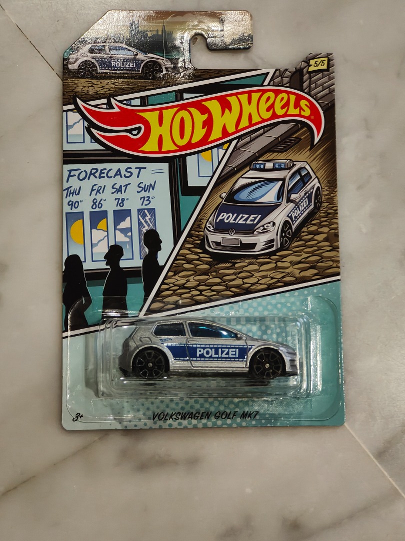 Hot Wheels Vw Golf Mk From Hw Police Series Hobbies Toys Toys Games On Carousell