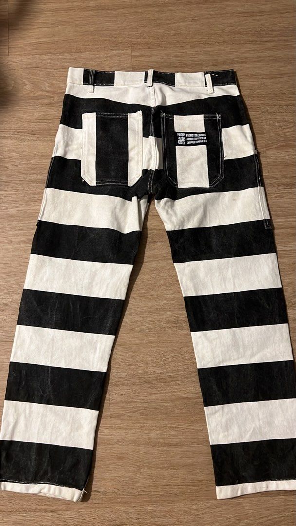 Fuck Stock Prison Jeans Men S Fashion Bottoms Jeans On Carousell