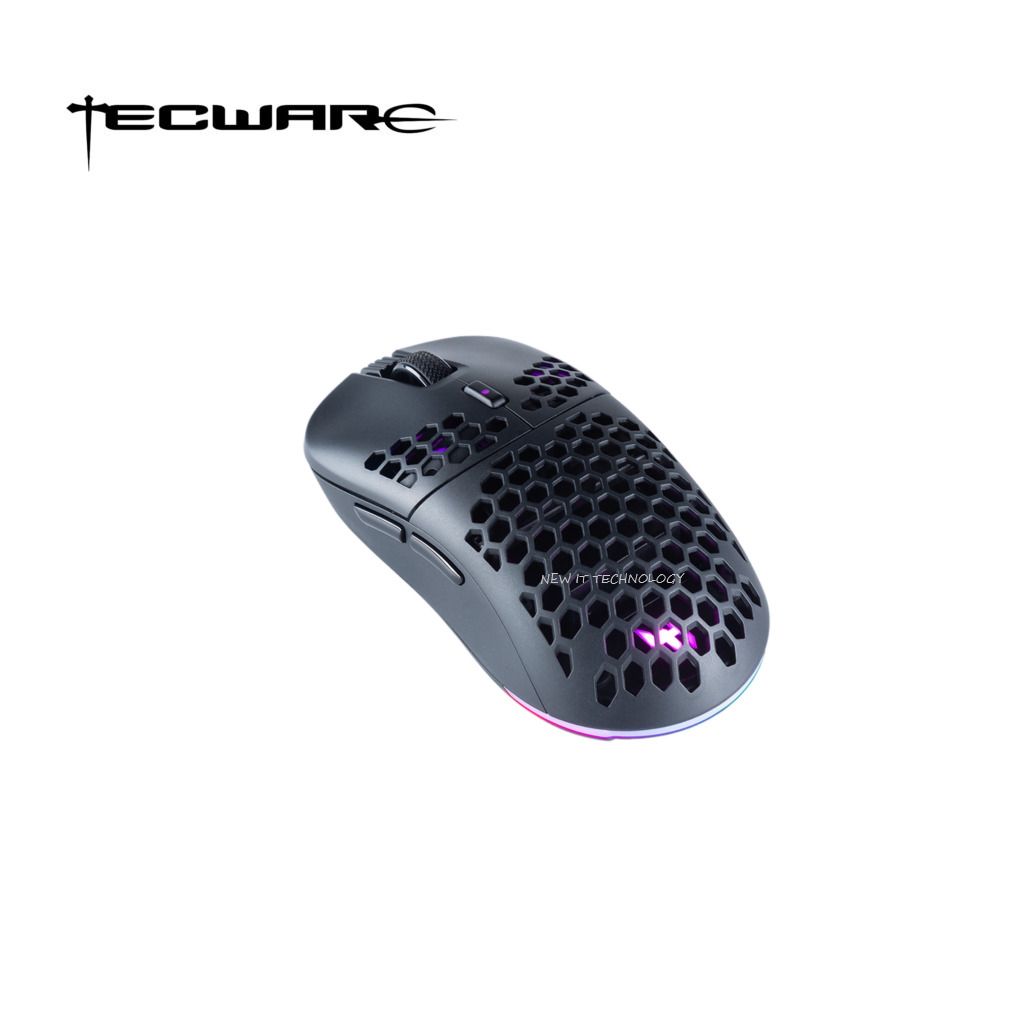 Tecware Pulse Elite Wireless Rgb Gaming Mouse With Solid Cover Holed Cover Hot Swappable