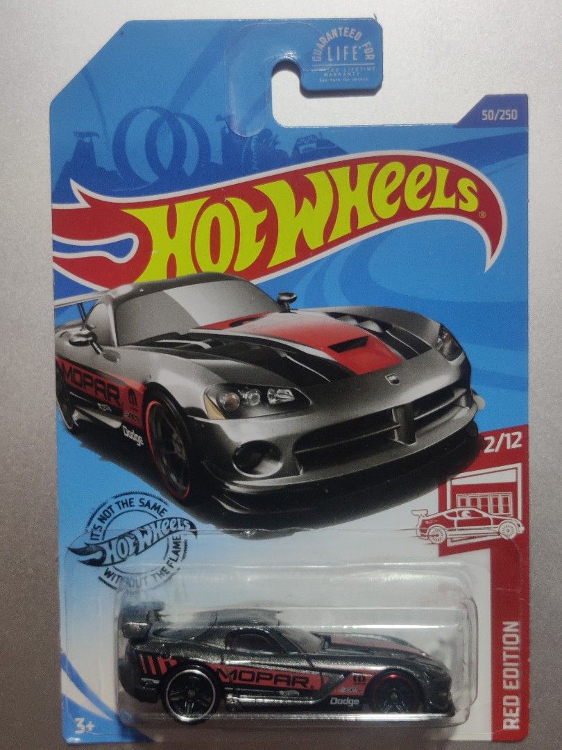 Hot Wheels Red Edition Dodge Viper SRT Hobbies Toys Toys Games On Carousell
