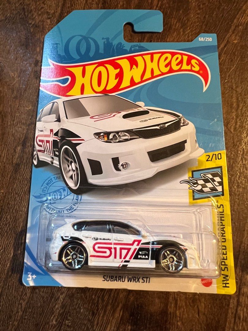 Hot Wheels Subaru WRX STI Japan Version 興趣及遊戲 收藏品及紀念品 明星周邊 Carousell