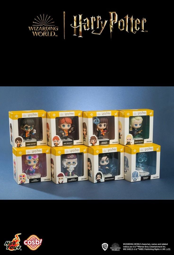 HOT TOYSCBX Harry Potter Harry Potter Cosbi Bobble Head Collection Set Of