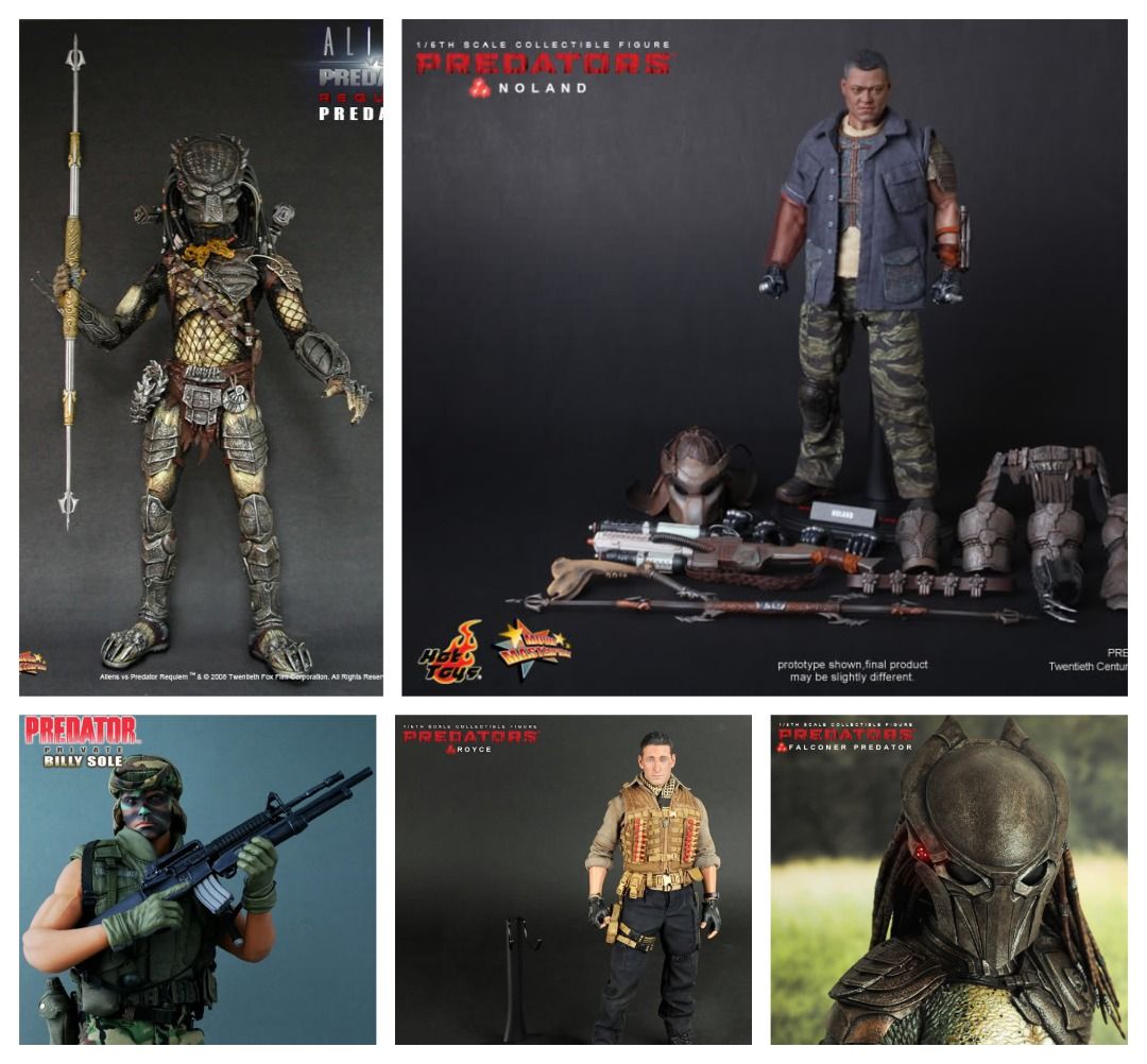 HOT TOYS PREDATOR 鐵血戰士 MMS 53 73 131 137 163 1 6th SCALE 興趣及遊戲 玩具 遊戲類 Carousell
