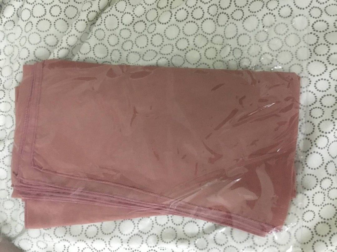 Tudung Bawal Soft Nude Colour Rm Each Women S Fashion Muslimah