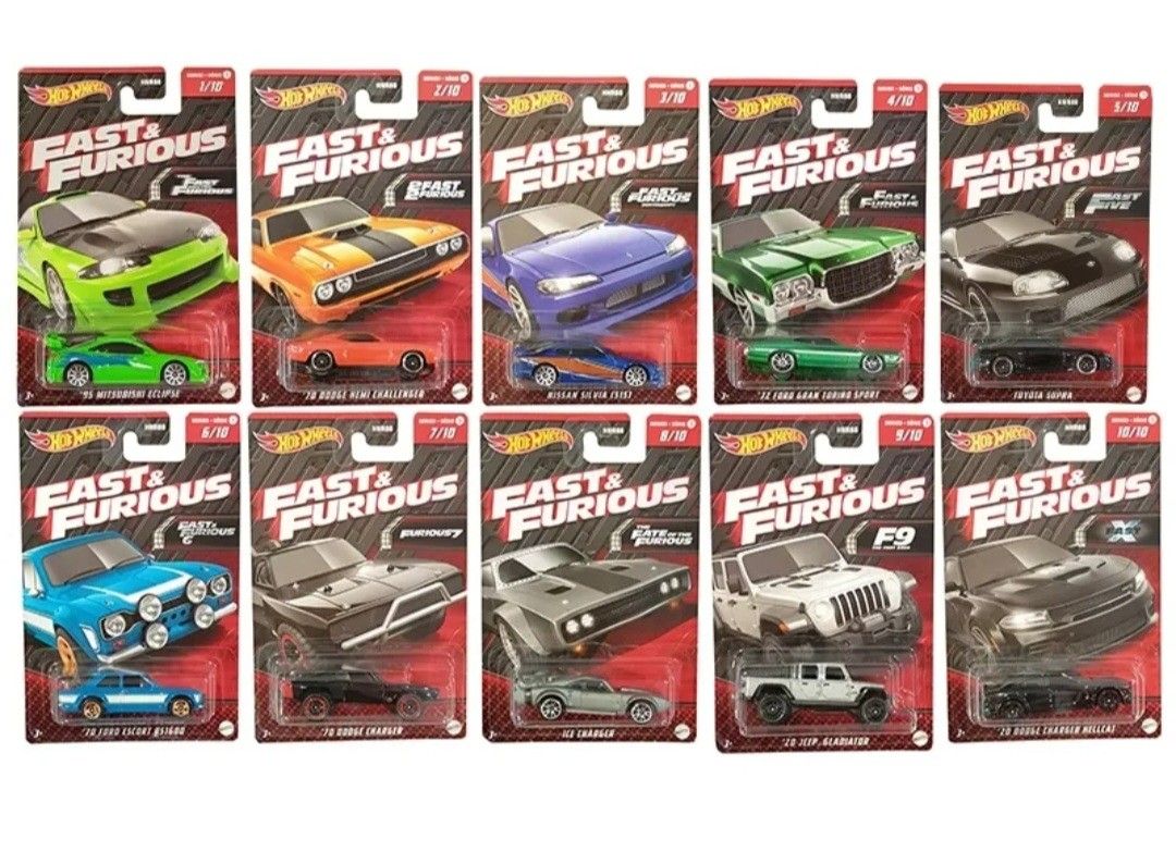 Hot Wheels Releases Fast And The Furious Series With Lots Of Mopars Moparinsiders Atelier
