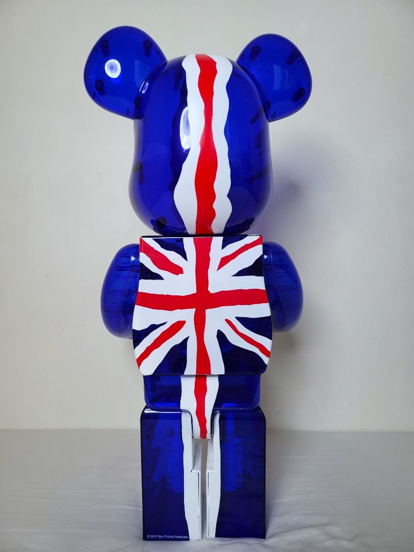Bearbrick Sex Pistols God Save The Queen Clear Version
