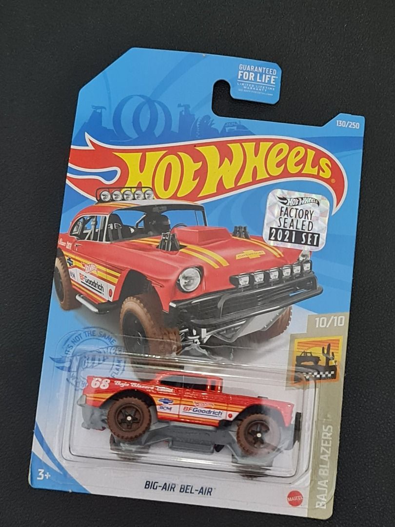 HOT WHEELS Baja Blazers FS 2021 Chevy Big Air Bel Air Red Hobbies Toys Toys Games On