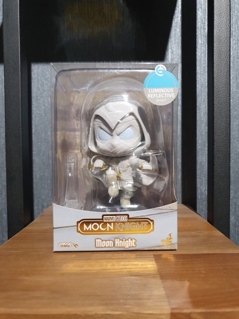Hot Toys Marvel S Moon Knight Uv Luminous Reflective Effect Cosbaby Misb Hobbies Toys Toys