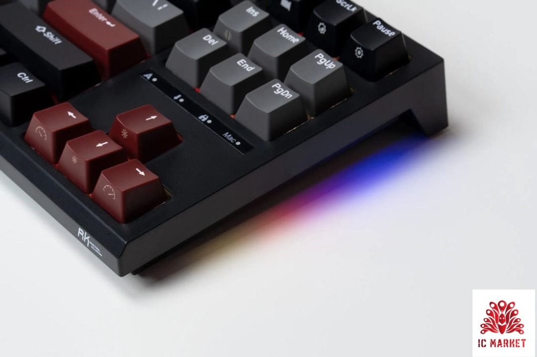 Royal Kludge R Hot Swappable Wired Rgb Mechanical Gaming Keyboard Keys Tenkeyless