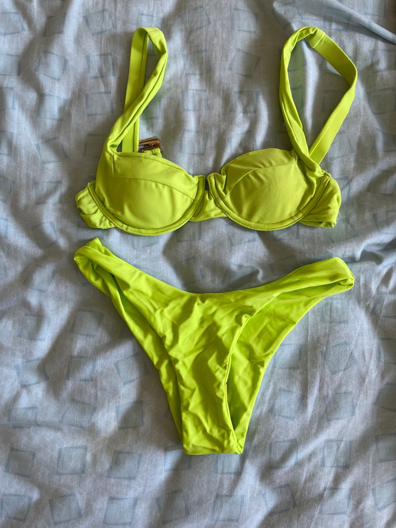 Eighth Mermaid Neon Bikini Women S Fashion Swimwear Bikinis