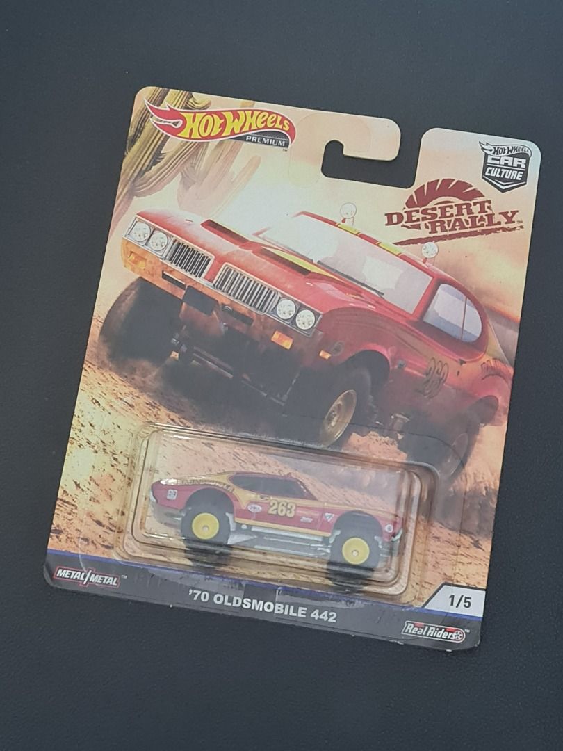 HOT WHEELS Premium Car Culture Desert Rally Oldsmobile Hobbies Toys Toys Games