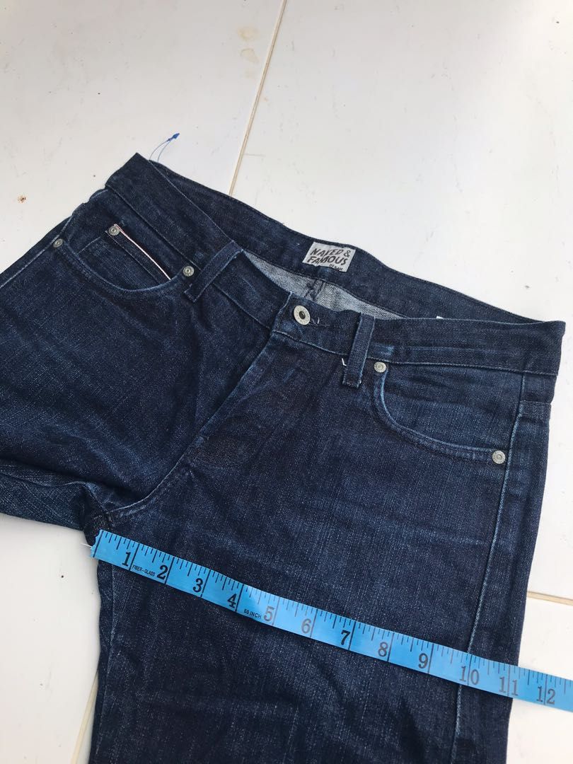 Jean Selvedge Naked Famous Men S Fashion Bottoms Jeans On Carousell
