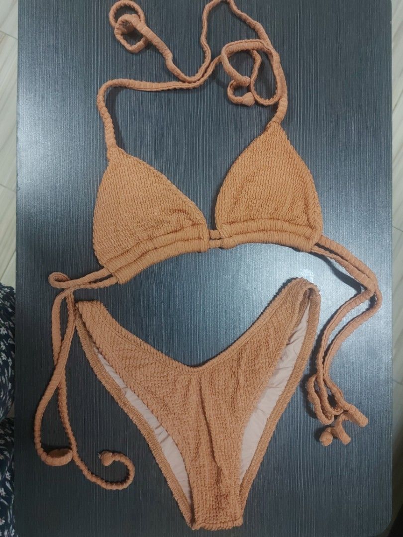 Sew Local Two Piece Swimsuit Mica X Darcy Triangle Bra And Bikini