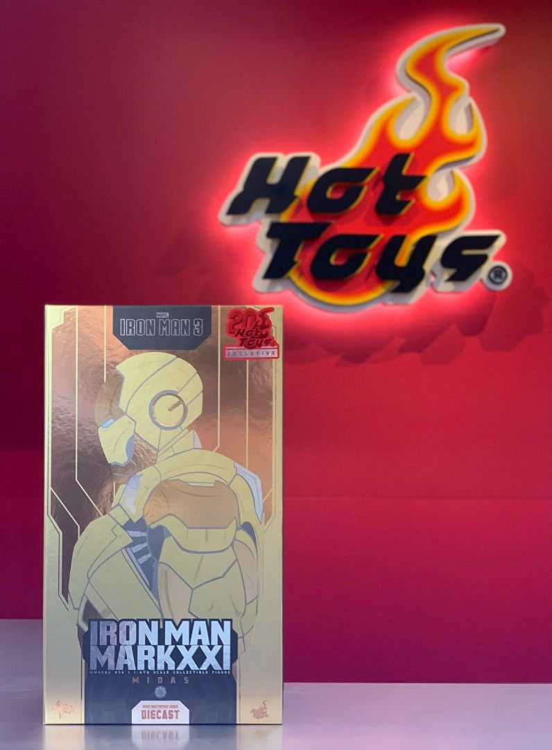 全新未開 Hottoys Ironman Mark Midas diecast Hot Toys Ironman Mark XXI
