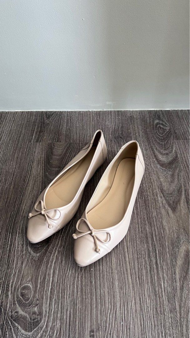 Aztrid Ph Nude Flats Women S Fashion Footwear Flats Sandals On