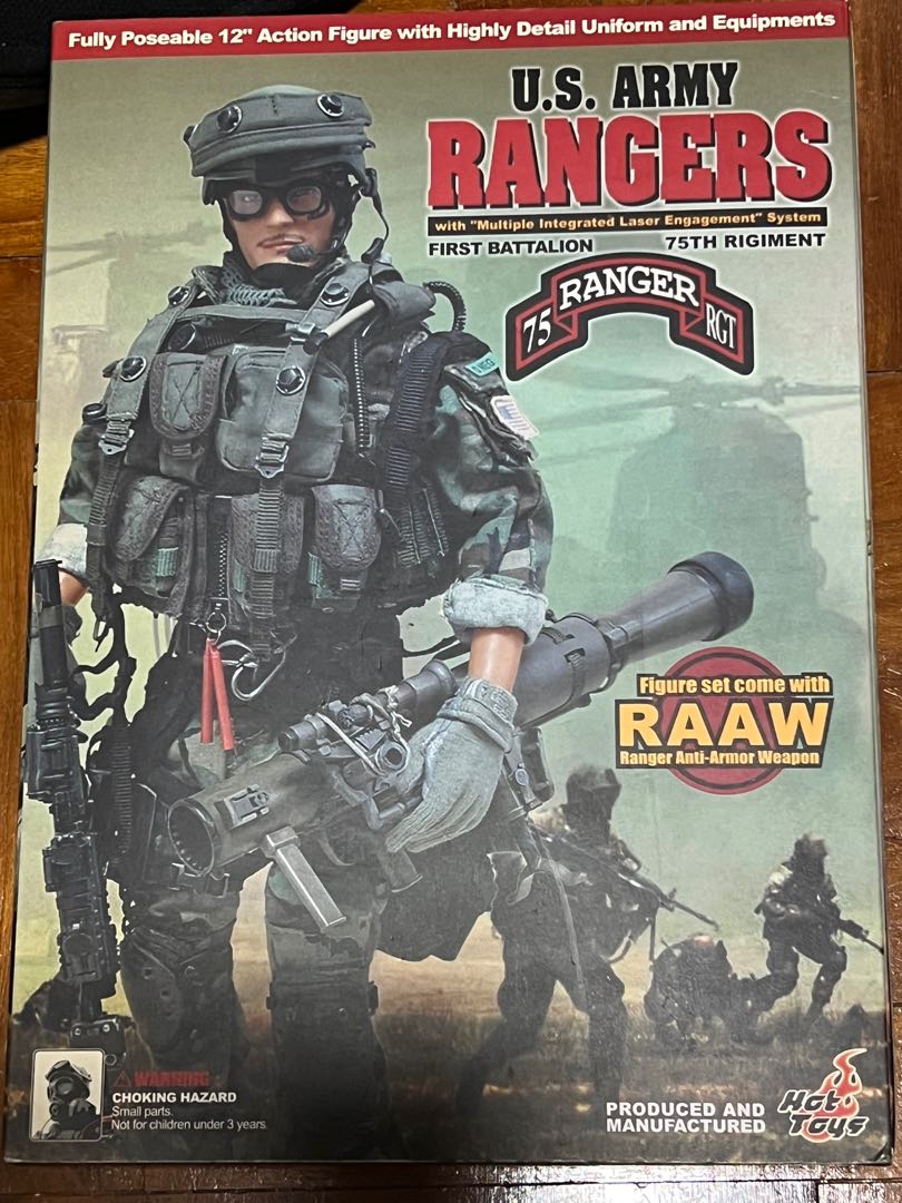 Hot Toys Us Army Ranger Th Ranger Regiment Hobbies Toys Toys Games On Carousell