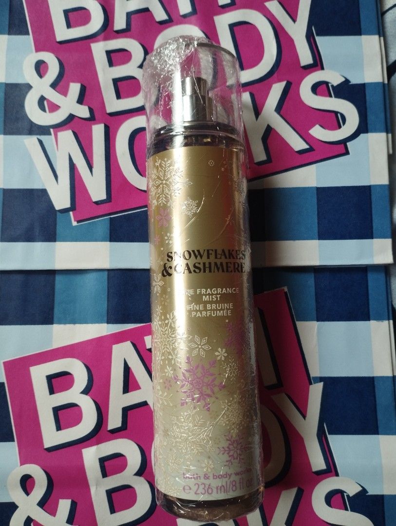 Bbw Snowflakes Cashmere Fine Fragrance Mist Ml Beauty Personal