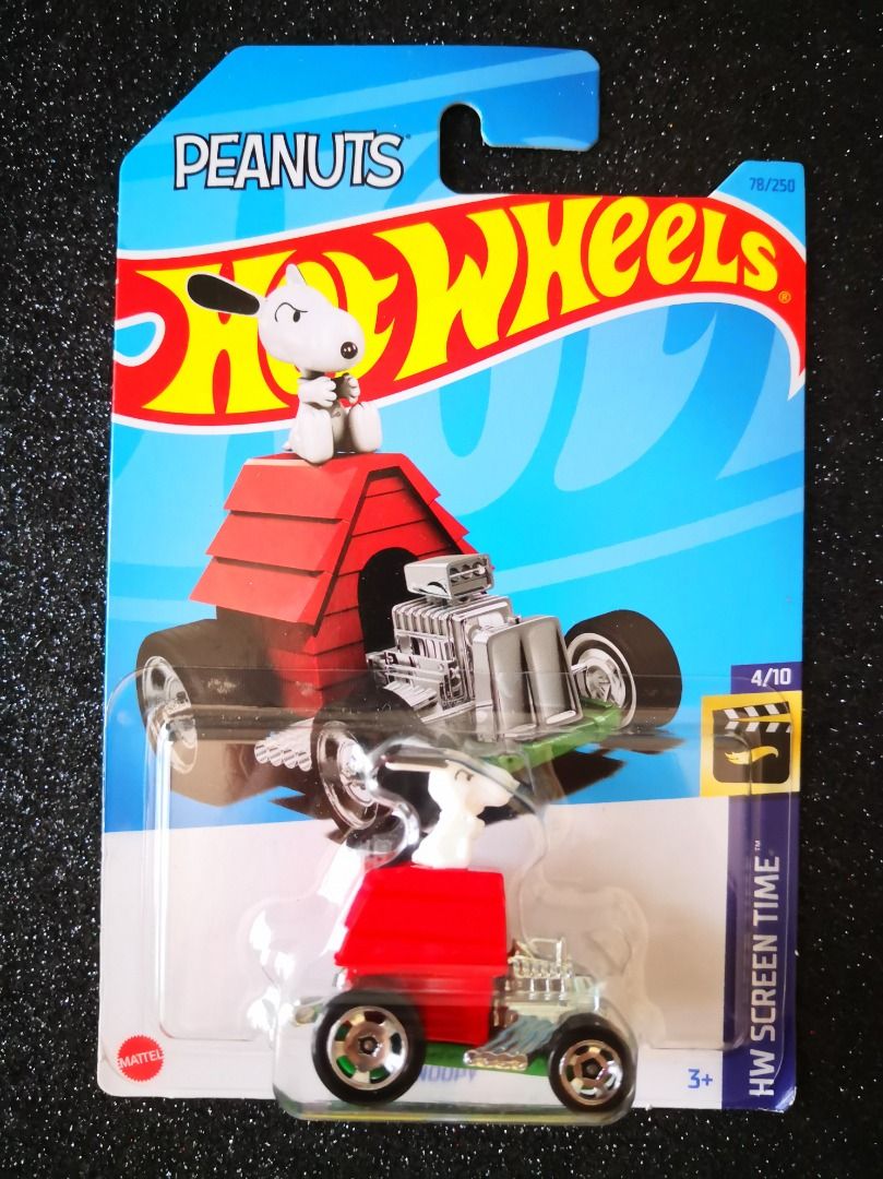 Hot Wheels Peanuts Snoopy Screen Time Hobbies Toys Toys