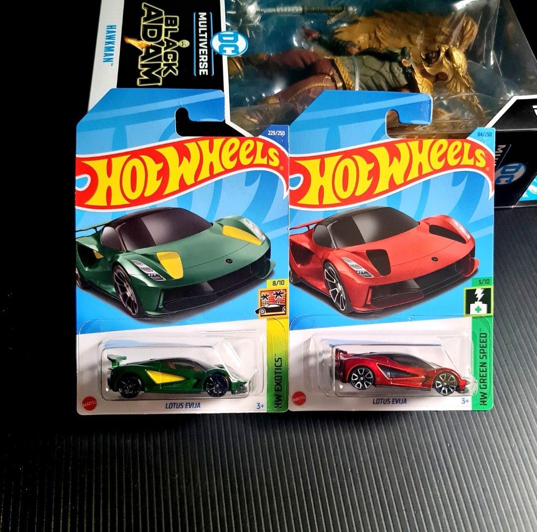 Hot Wheels Lotus Evija Green Red Exotics Green Speed Hobbies Toys Toys Games On Carousell