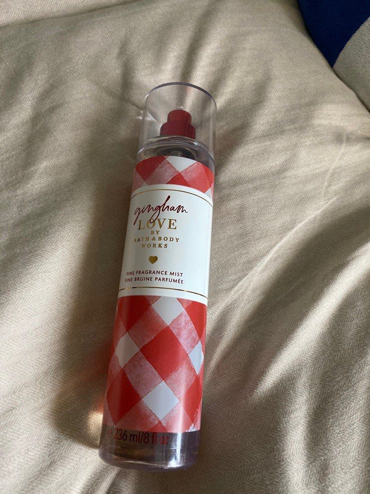 BBW Gingham Love Beauty Personal Care Fragrance Deodorants On