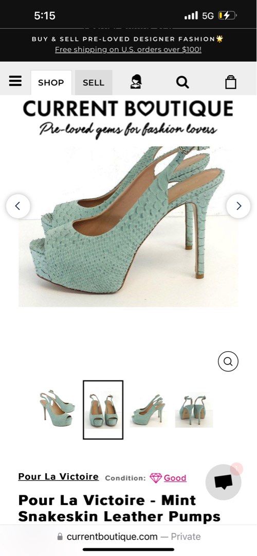 Black Sold And Nude Sling Back Heels On Carousell