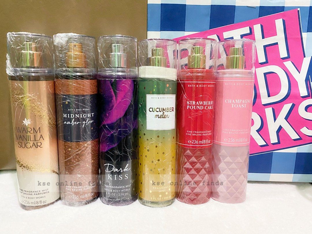 Bbw Warm Vanilla Sugar Fragrance Mist Ml Beauty Personal Care Fragrance Deodorants On