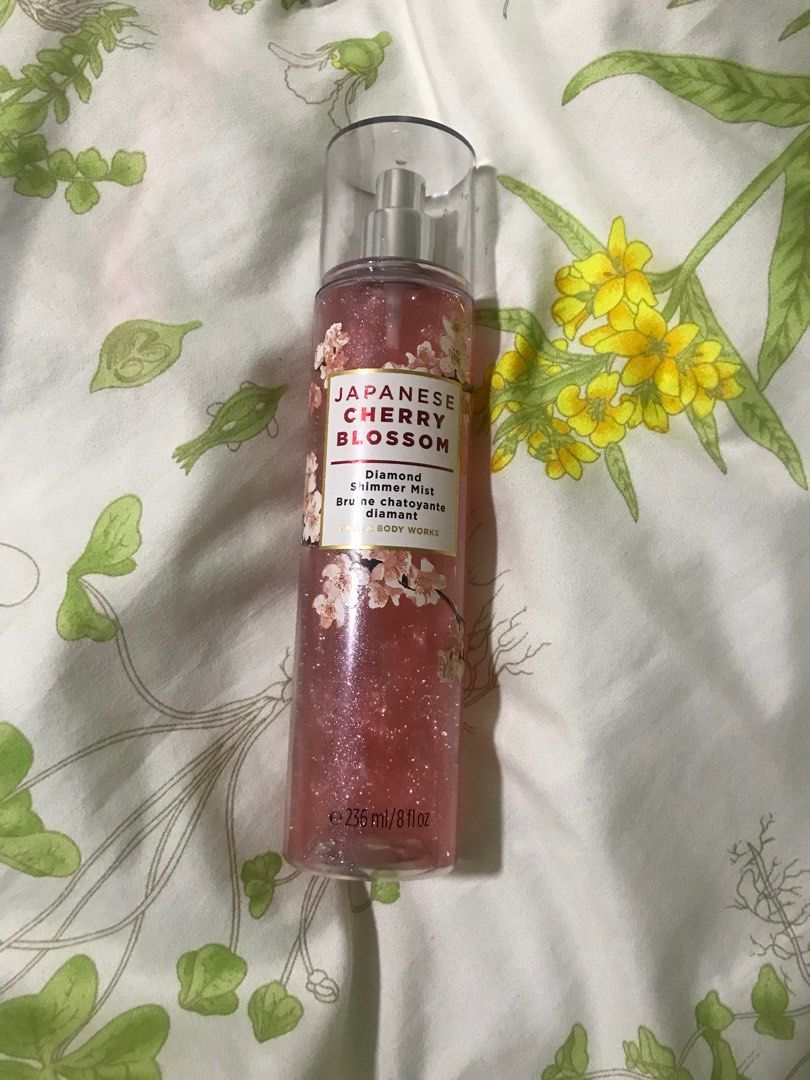 Bbw Japanese Cherry Blossom Diamond Shimmer Mist Beauty Personal
