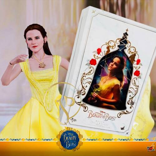RARE HOT TOYS SCALE MMS MOVIE MASTERPIECE SERIES BEAUTY AND THE BEAST BELLE