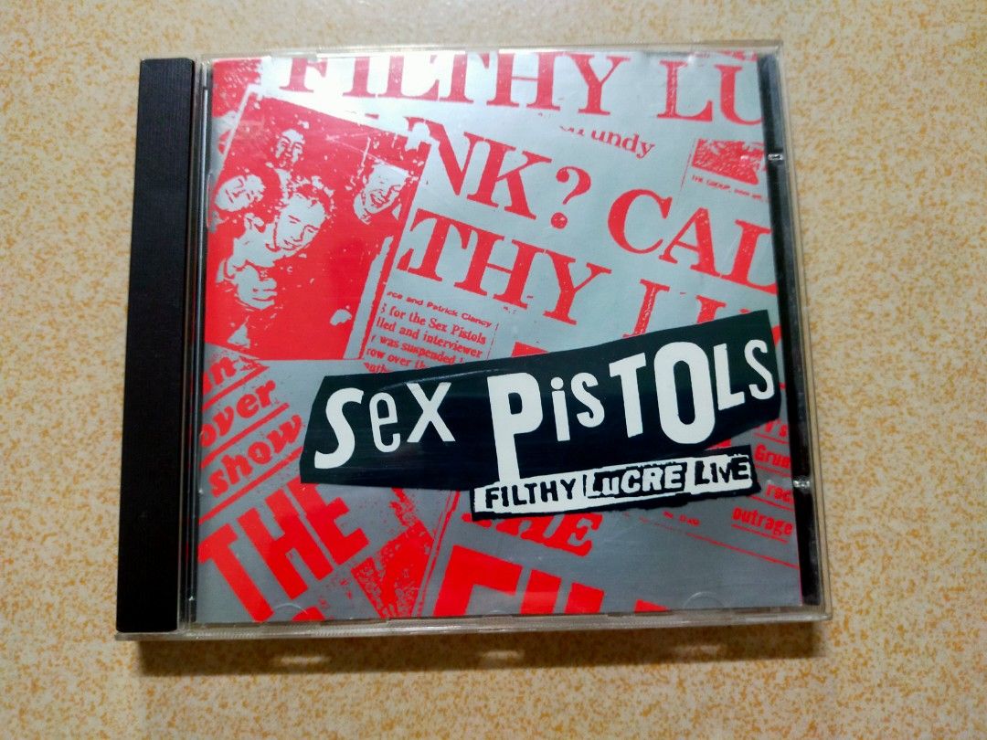 Sex Pistols Filthy Lucre Live Hobbies Toys Music Media CDs DVDs On Carousell