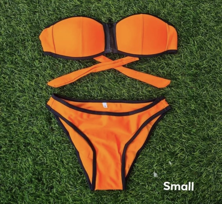 TWO PIECE PADDED BIKINI On Carousell