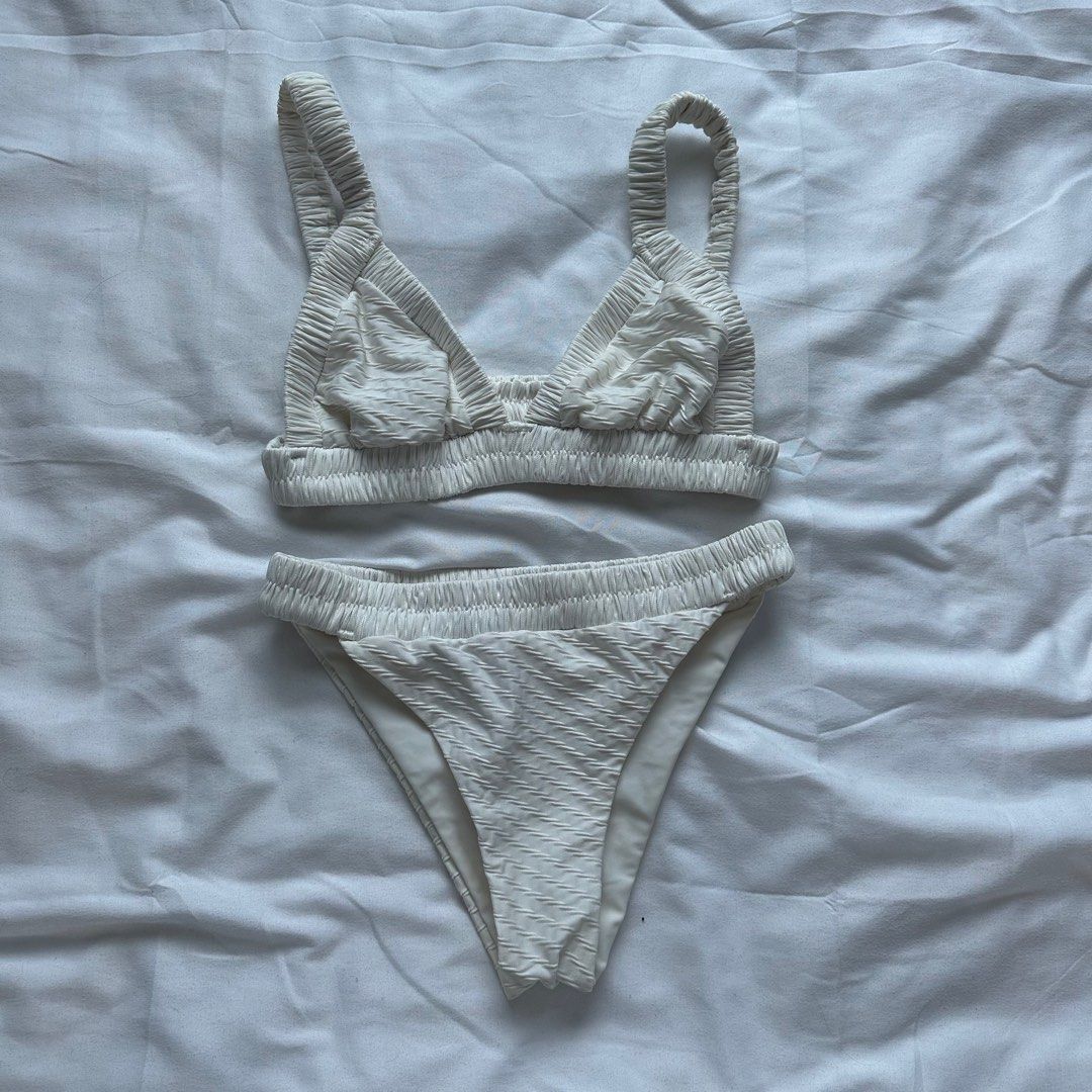 Eighth Mermaid Bikini In White On Carousell