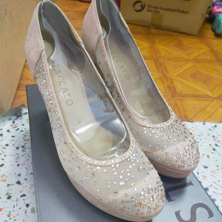 Staccato Nude Soft Pink Heels Women S Fashion Footwear Heels On