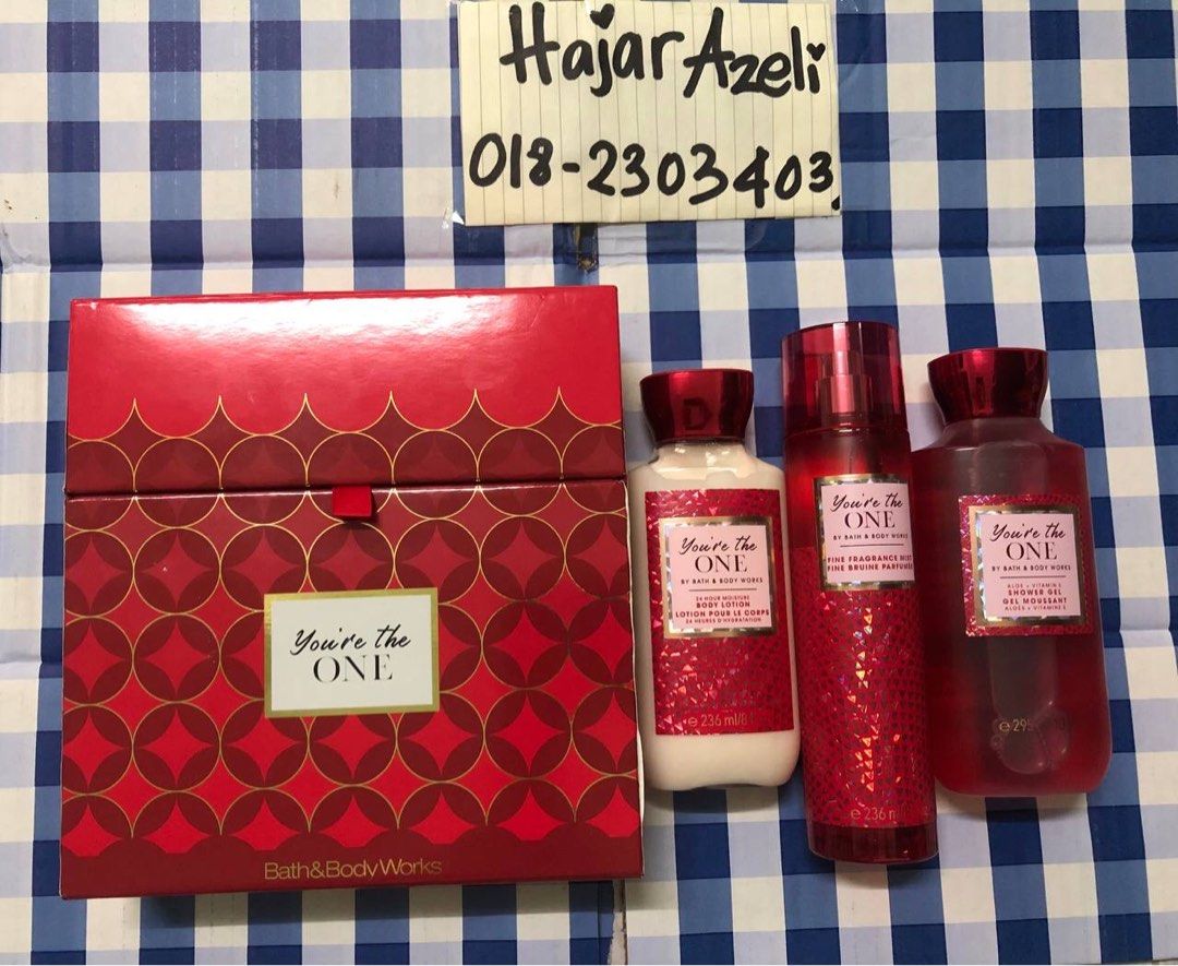 BBW GIFTSET YOURE THE ONE Beauty Personal Care Bath Body Body