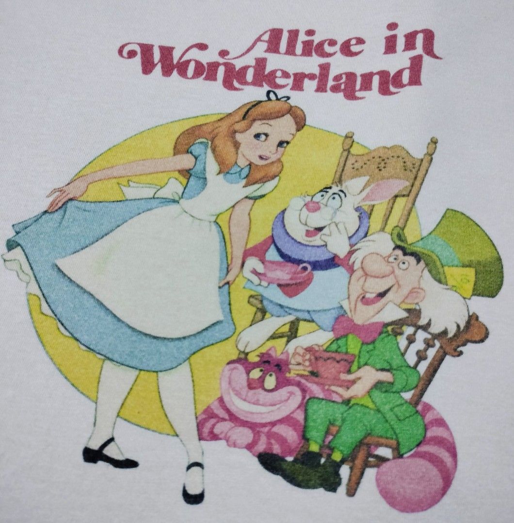 Alice In Wonderland Nude Top Women S Fashion Tops Shirts On Carousell