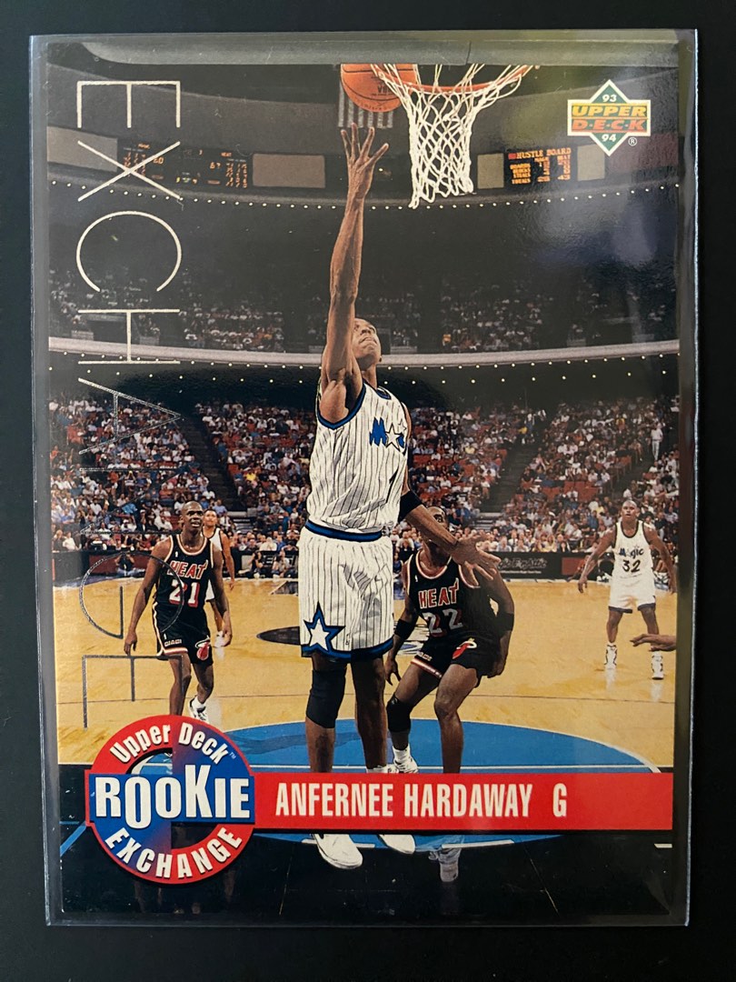 Anfernee Hardaway Upper Deck Rookie Exchange Nba Cards On Carousell