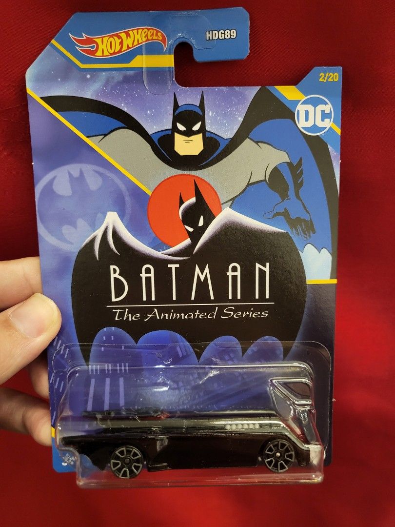 Hot Wheels Batman The Animated Series Batmobile Treasure Hunt Hobbies Toys Toys Games On