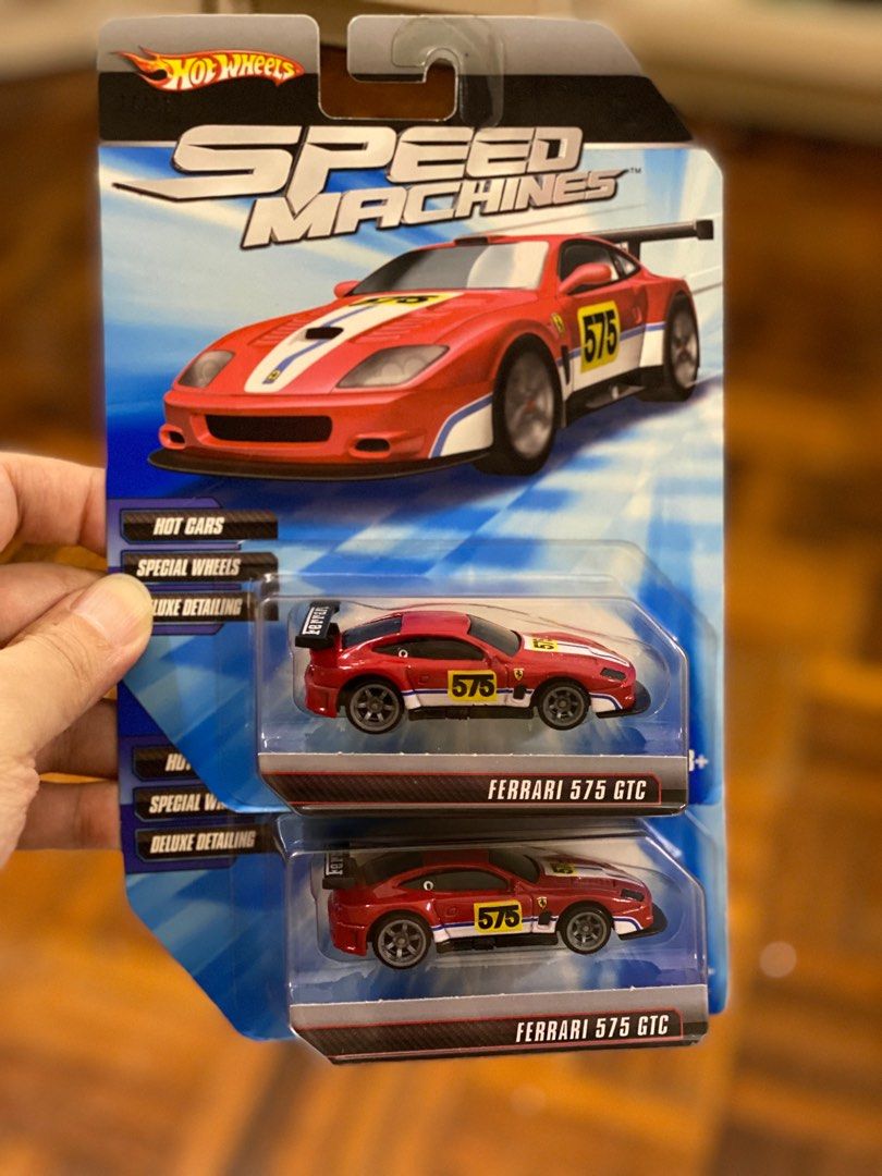 Hot Wheels Speed Machines Ferrari Hobbies Toys Toys Games On Carousell