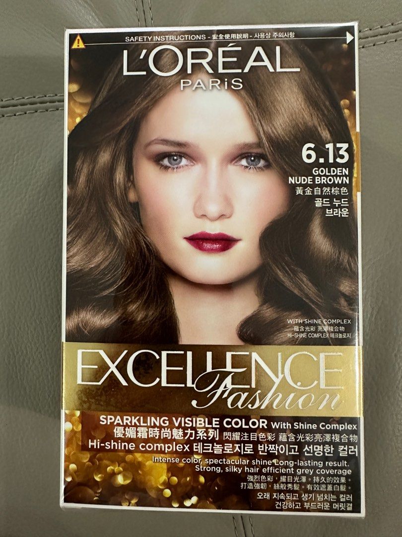 Loreal Excellence Golden Nude Brown Beauty Personal Care Hair On Carousell
