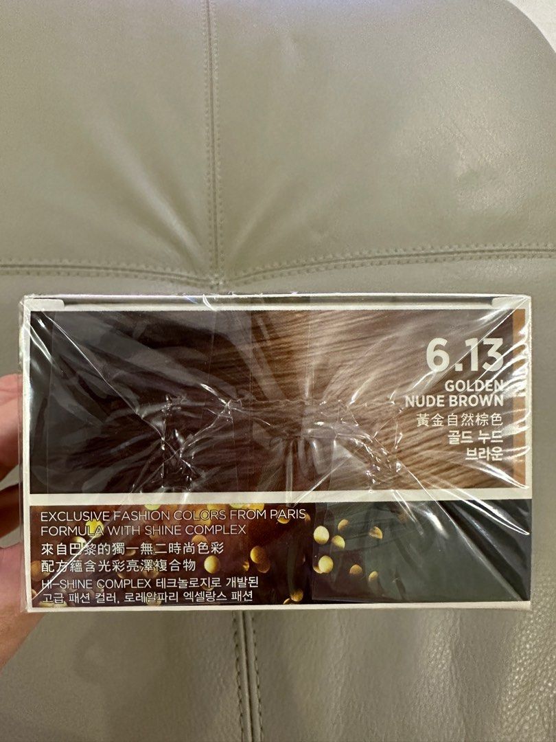 Loreal Excellence Golden Nude Brown Beauty Personal Care Hair On Carousell