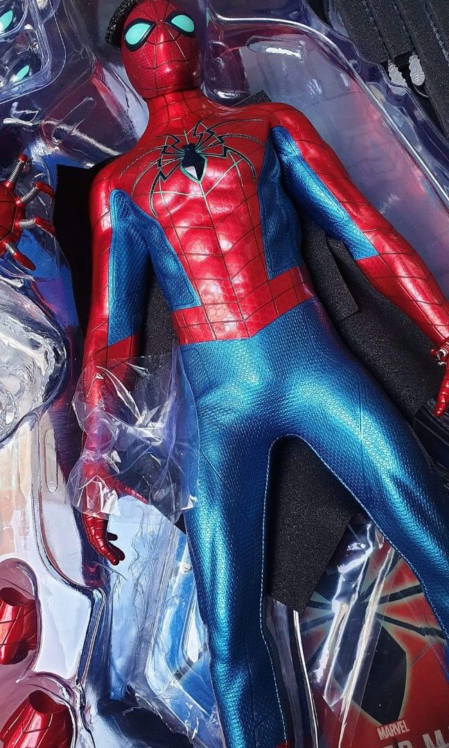 HOT TOYS SPIDER MAN MKIV Hobbies Toys Toys Games On Carousell
