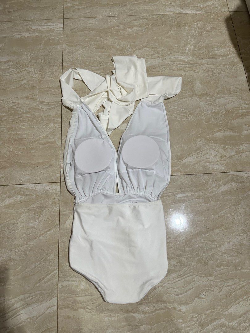 Swimwear Baju Renang Bikini White Fesyen Wanita Pakaian Wanita