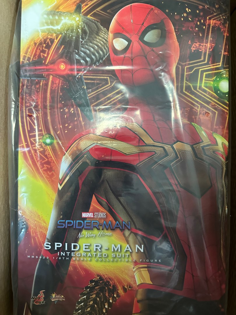 Hot Toys Mms Spider Man Integrated Suit Scale Not Deluxe Version Spiderman Hobbies