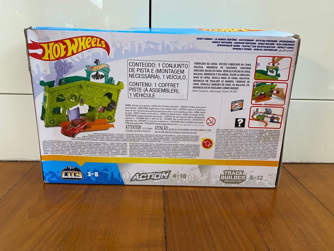 Hot Wheels Ghost Garage Playset Hobbies Toys Toys Games On Carousell