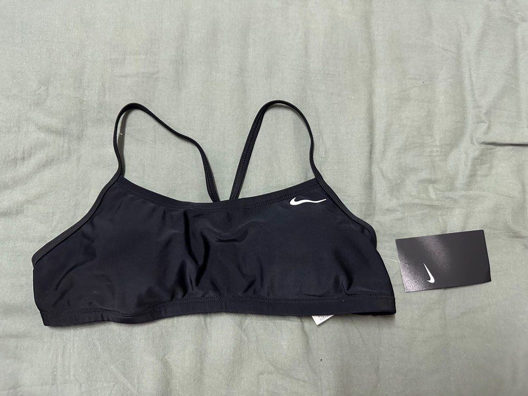 Nike racerback bikini top 泳衣 女裝 泳裝 泳衣 Carousell