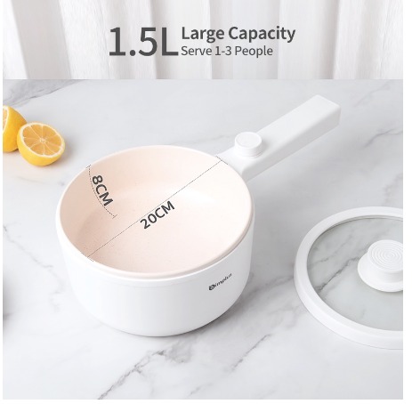 Simplus Electric Cooker Steamer Multicooker Hot Pot Frying Pan Soup Pot
