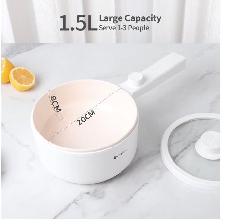 Simplus Electric Cooker Steamer Multicooker Hot Pot Frying Pan Soup Pot