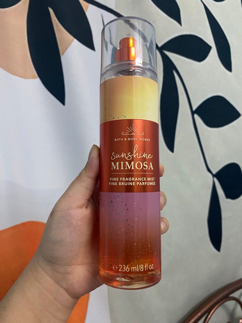 Bbw Sunshine Mimosa Body Mist Ml Beauty Personal Care Fragrance