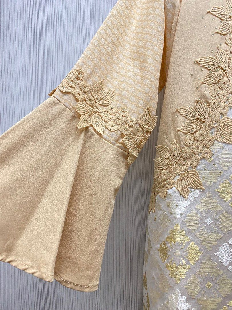 Baju Kurung Modern In Nude Women S Fashion Muslimah Fashion Baju