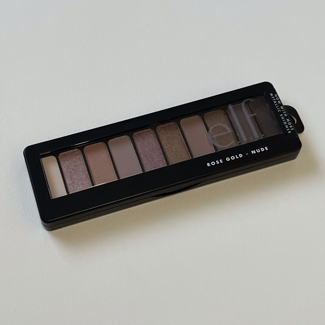 ELF ROSE GOLD EYESHADOW PALETTE NUDE ROSE GOLD On Carousell