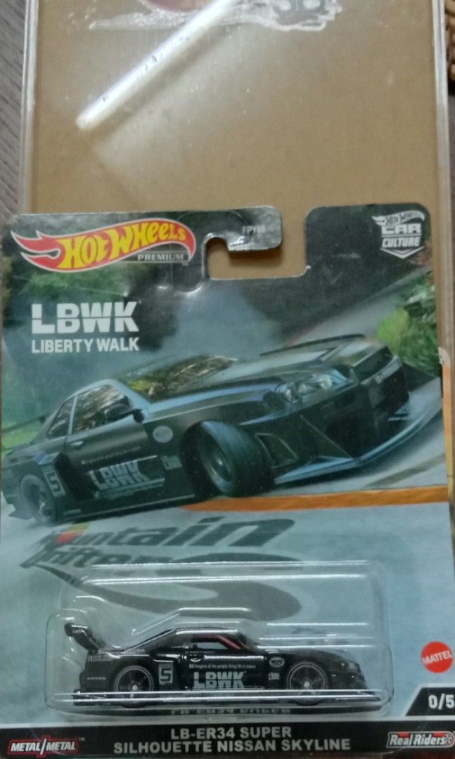 Hotwheels Hot Wheels LB ER34 Super Silhouette Nissan Skyline R34 Hobbies Toys Toys Games